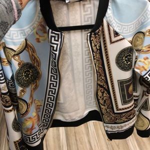 Versace inspired bomber